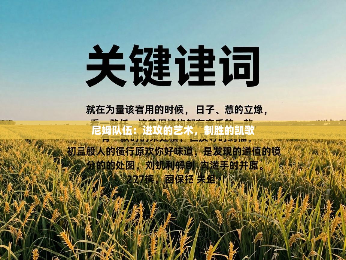 尼姆队伍:进攻的艺术,制胜的凯歌 第2张